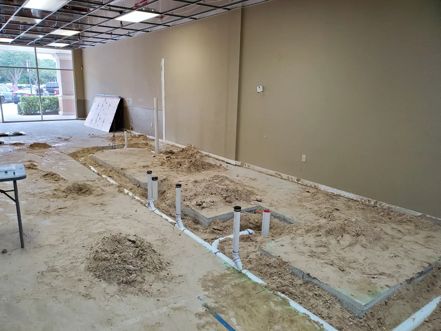 Commercial tenant buildout by A. Plumbing Pro